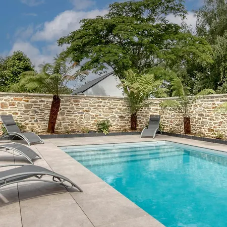 Le Logis De La Pierre Bleue - Maison Avec Piscine Prázdninový dům *